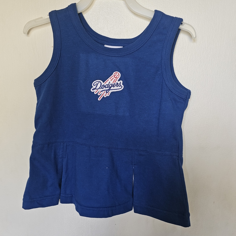 NWOT The Los Angeles Dodgers Cheerleader Infant Dress